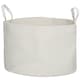 image 1 of HOMCOM 88L Cotton Rope Laundry Basket with Handles for Pillows Clothes Cream
