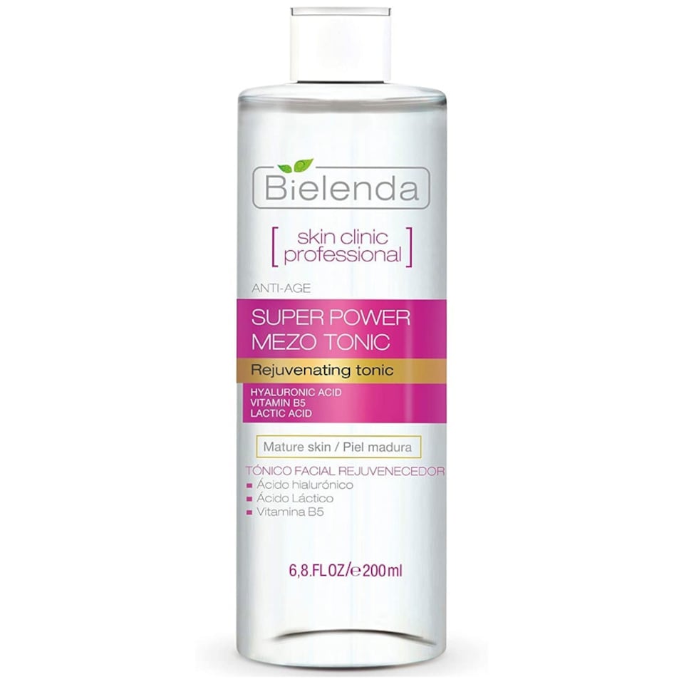 image 1 of Bielenda Skin Clinic Professional Anti Age Super Power Mezo Rejuvenating Tonic 200ml