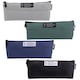 image 1 of Simple Style Coloured Student Pencil Case with Zipper
