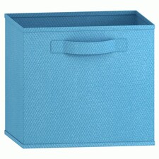 Collapsible Non-Woven Storage Box - M Blue | Colour: Sky Blue