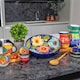 image 4 of Verano Spanish Ceramics Classic Spanish Large Food Bowl - 30cm Blue/Green Blue | Green