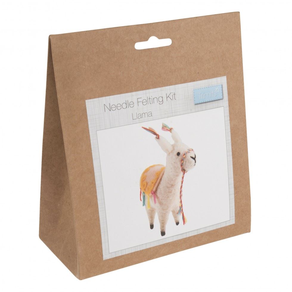 Trimits N/FELTING LLAMA - Needle Felting Kit: Llama
