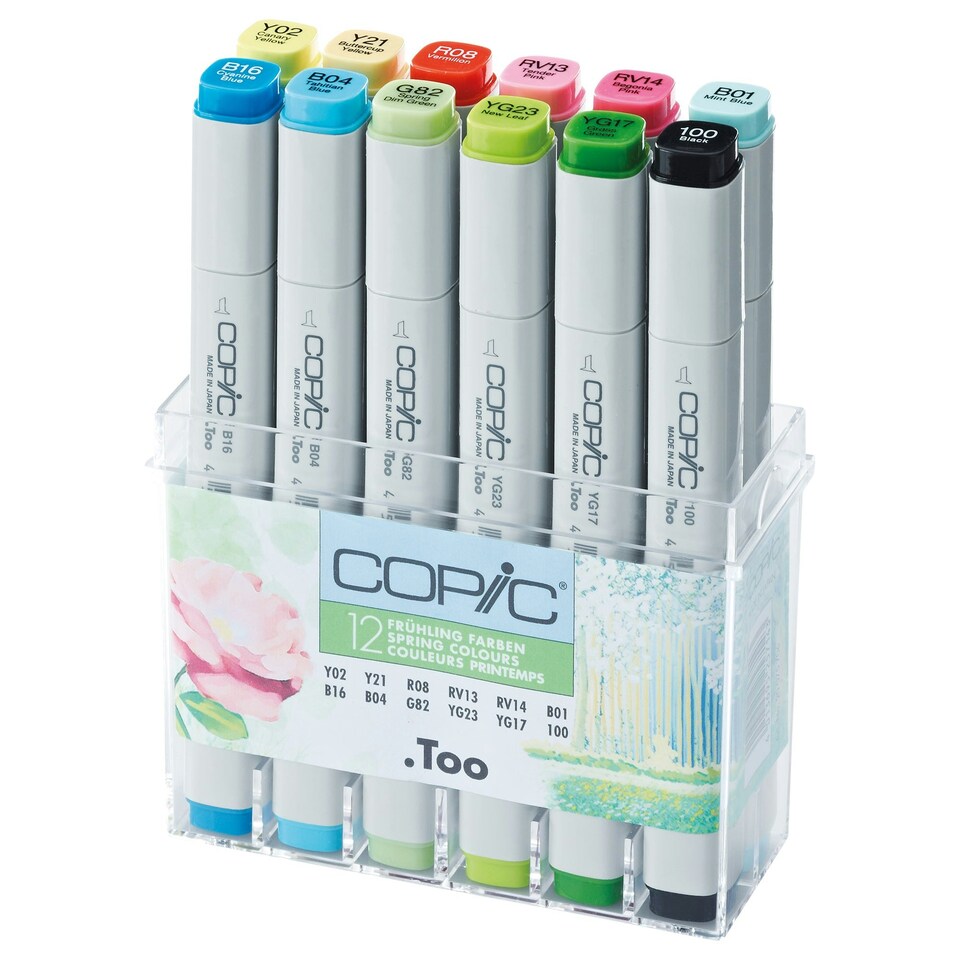 Copic Marker Pen, Summer, Set of 12