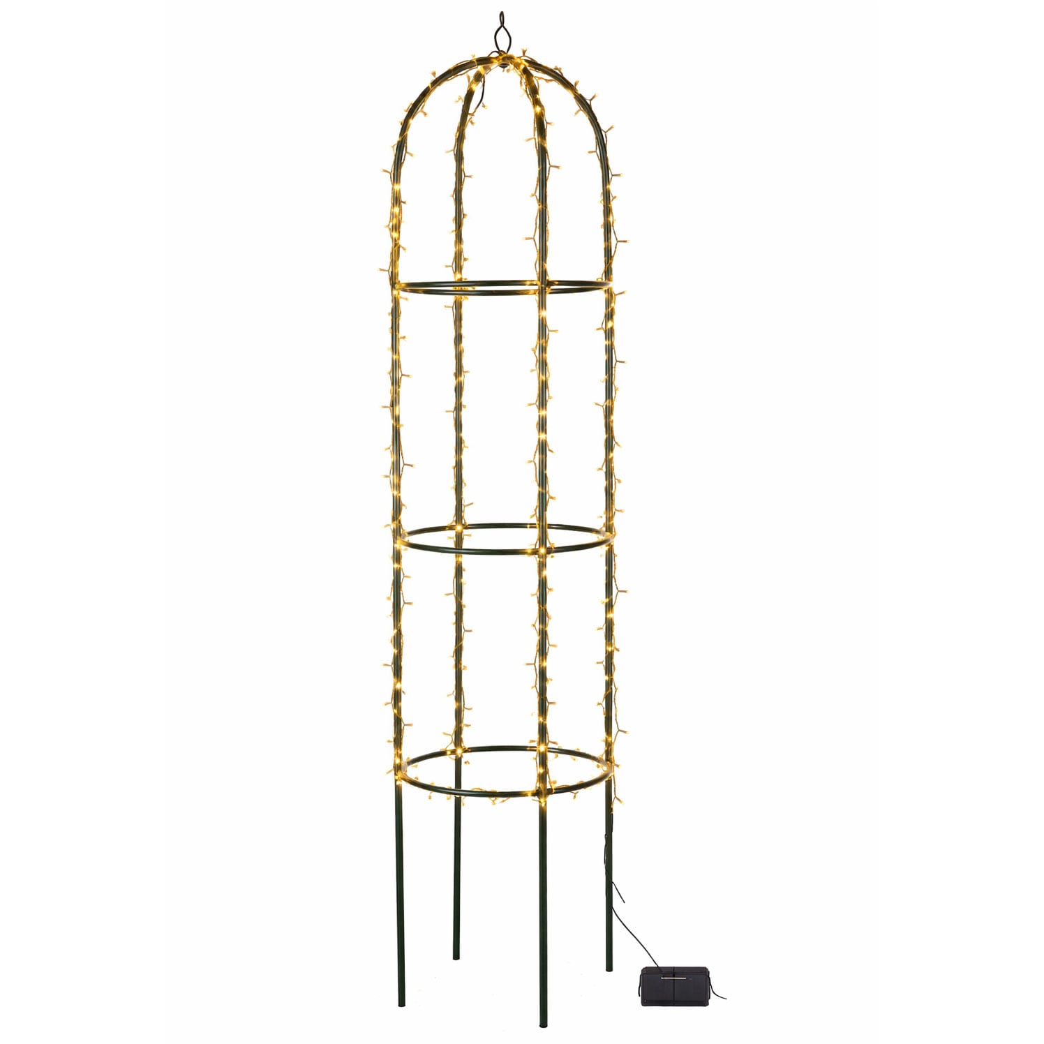 Gardenwize 100 LEDs Solar Light up Trellis