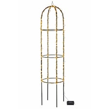 Gardenwize 100 LEDs Solar Light up Trellis
