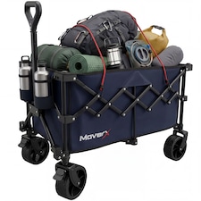 MoverX Premium Folding Camping Trolley / Festival Wagon 120L / 100kg