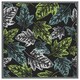 image 3 of Leaf print on dark bachground (Picture Frame) Black | S