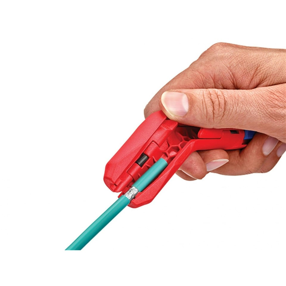 image 1 of Knipex Ergostrip Universal Stripping Tool - Multi Colour - Right Handed