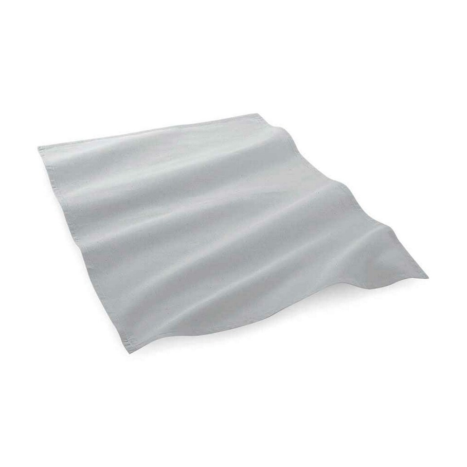 Westford Mill Plain Tea Towel - Pure Grey - One Size