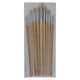image 3 of 12pc Artist Craft Brushes Round Head Wooden Handles Paint Brushes TE582