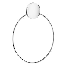 BESLAGSBODEN Chromed Steel Self Adhesive Bathroom Towel Ring