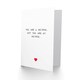image 2 of You Are My Weirdo Anniversary Valentines Day Card