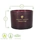 image 3 of Nicola Spring Scented Candle & Reed Diffuser Set - 350g - Cinnamon & Orange Purple