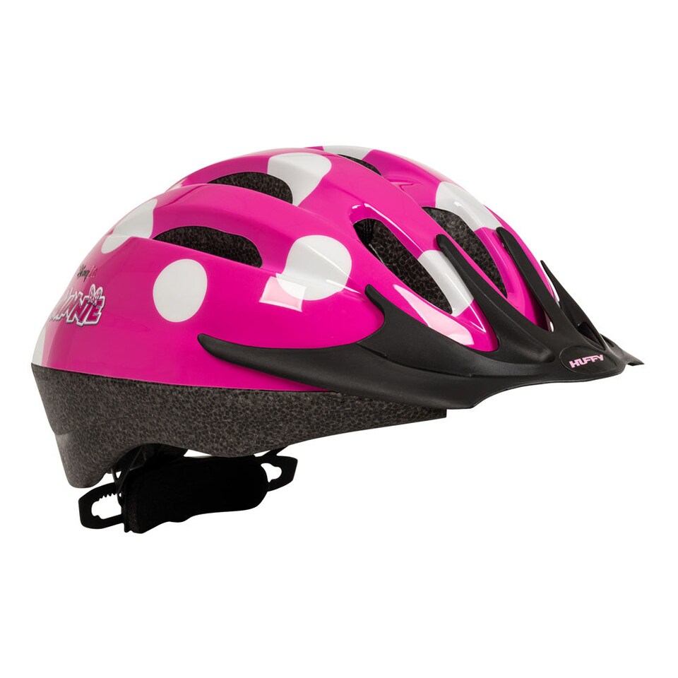 image 1 of HUFFY DISNEY Minnie Mouse Adjustable Youth Bike Helmet (01316HL)