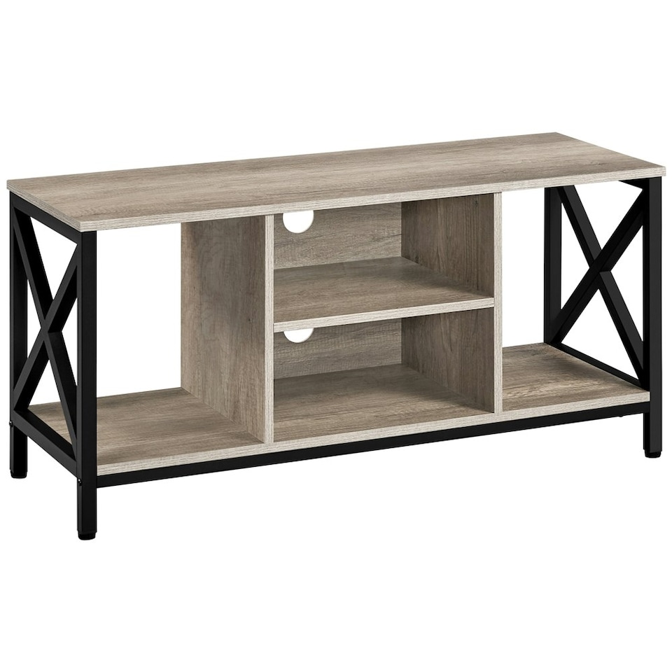 image 1 of Yaheetech 106 cm Wide TV Console Table with Storage