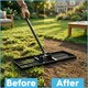 image 4 of Harbour Housewares Heavy Duty Steel Lawn Levelling Rake - 106 x 25cm - Wide Garden Leveling Tool Soil Spreader Landscaping Tool