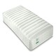 image 4 of Oliver Grey and White Storage Bunk Bed With Ethan Spring Mattresses