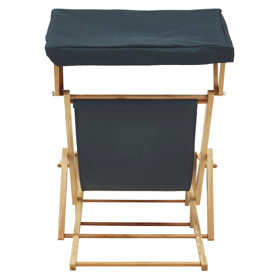 image 1 of Interiors by Premier Khaki Lounger, Easy to Clean  Outdoor Lounger Chair, Weather-resistant Chaise Lounge, Space-saver Lounger