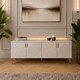 image 3 of Frank Olsen Ava 1500 TV Cabinet | White | White | 2
