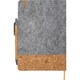 image 2 of Veronica Hard Cover A5 Notebook - Grey/Natural - One Size