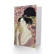 image 2 of Utamaro Kitagawa Japanese Art Card Woman With A Comb Portrait
