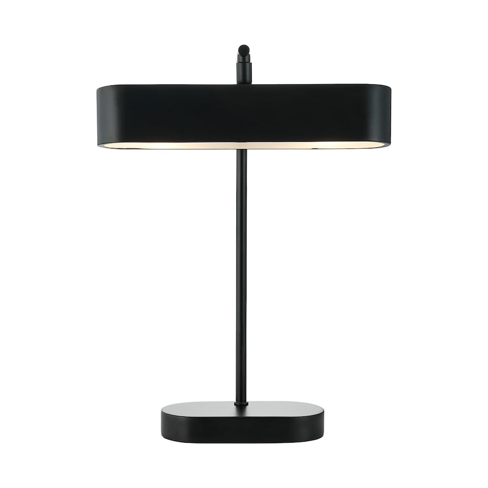 image 1 of Nordlux Merlin Indoor Table Lamp Black Metal G9 Adjustable Head - Mains Powered, IP20 | Black | Black