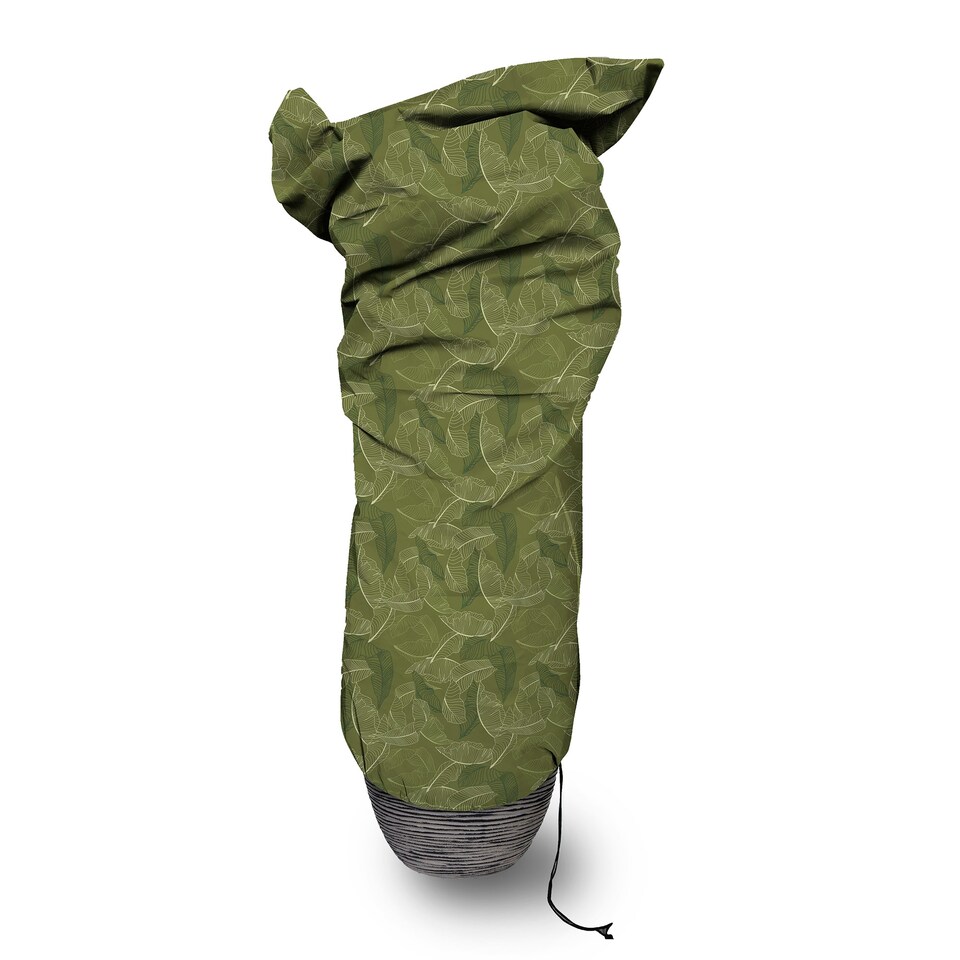 image 1 of Capi Green Fleece Plant Cover - Medium
