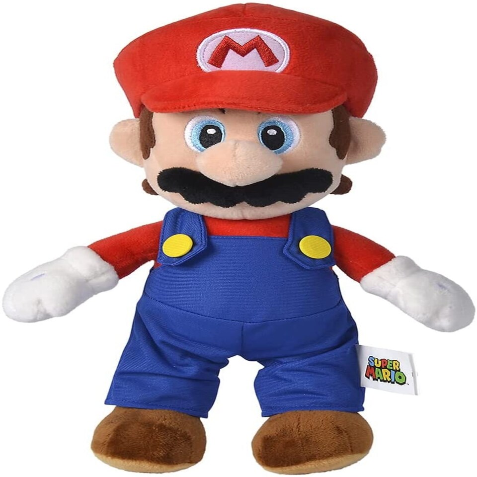 image 1 of Super Mario Mario Plush, 30Cm