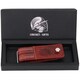 image 3 of CRICKET-GIFTS - Buffalo Leather Screw Key Chain | Luxurious & Durable | Ideal for Cricket Enthusiasts | Secure & Elegant Metal Clasp