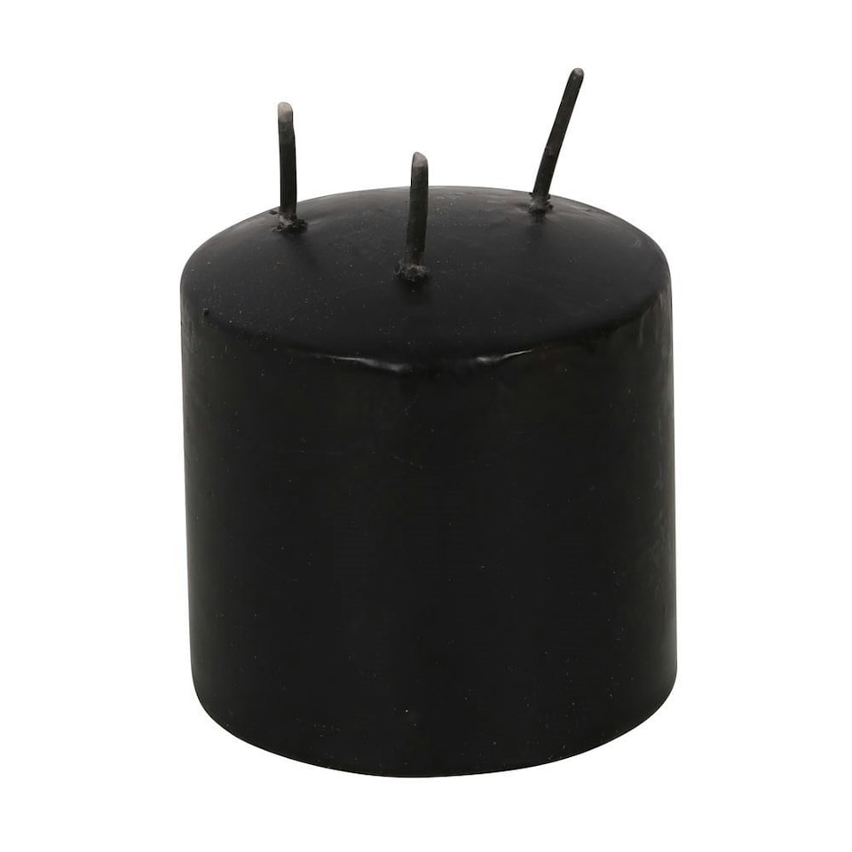 image 1 of Something Different Vampire Blood Pillar Candle - Red/Black - One Size (UTSD4767)