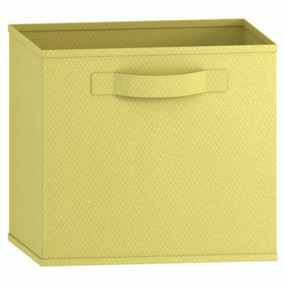 image 1 of Collapsible Non-Woven Storage Box - M Yellow | 0
