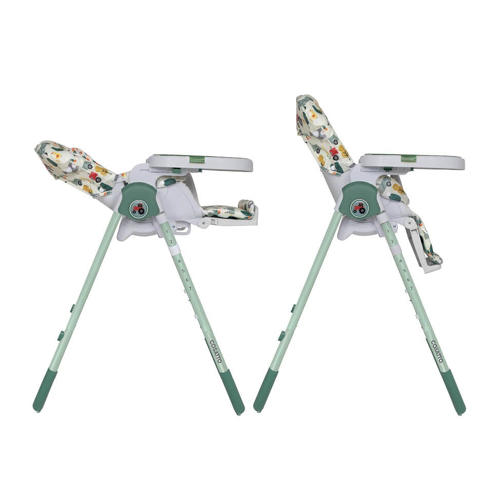 image 1 of Cosatto Noodle 0+ Highchair From Birth Recline, Height Adjustable, Easy Clean Design