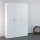 image 9 of Space Wardrobe 3 Doors White 1750