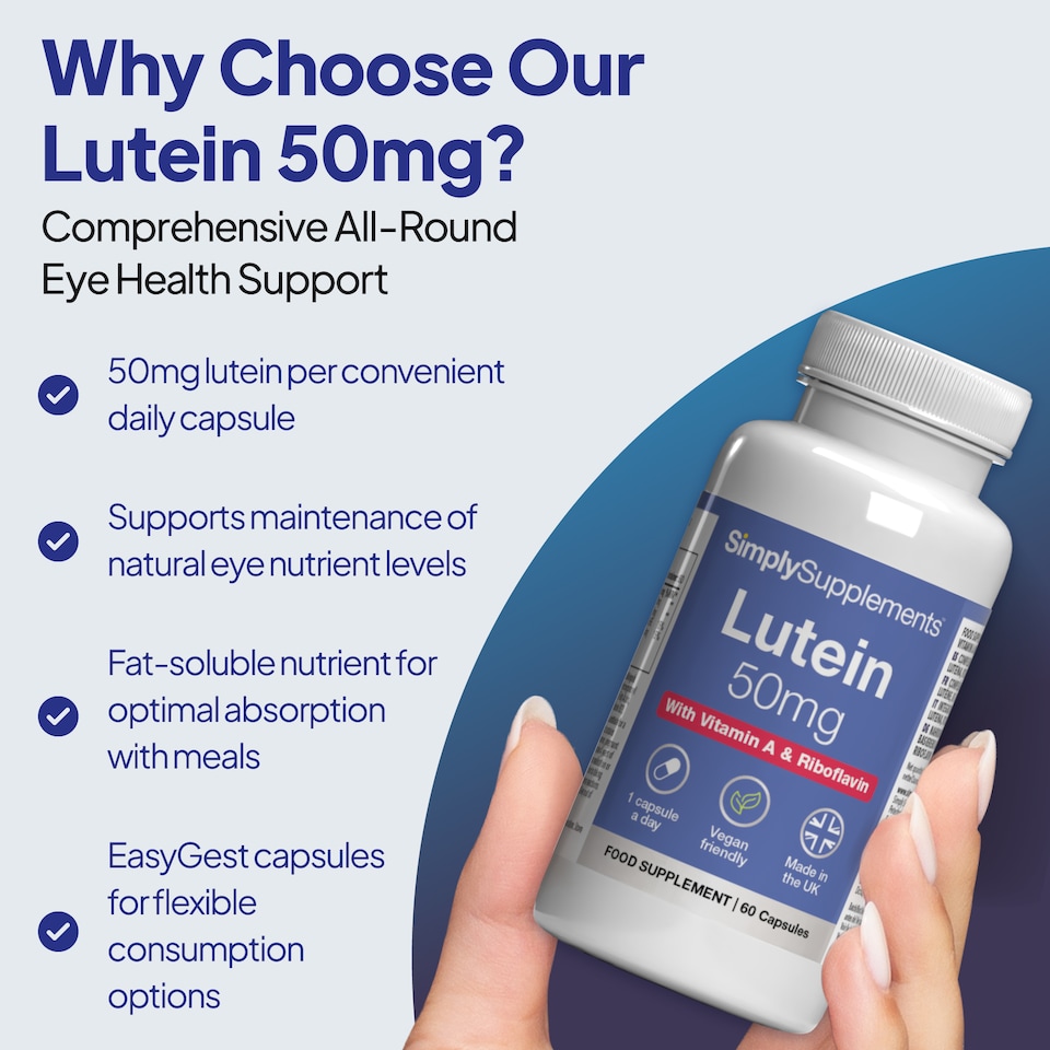 image 1 of Lutein Capsules 50mg