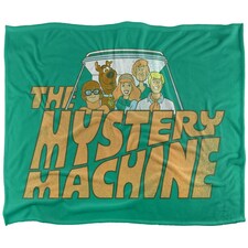 Scooby Doo The Mystery Machine Group Shot Blanket - Multicoloured - One Size
