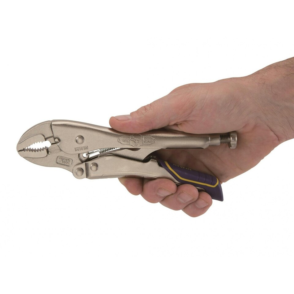 image 1 of Irwin Vise-grip Curved Jaw Locking Pliers - Multi Colour - 178mm (7in)