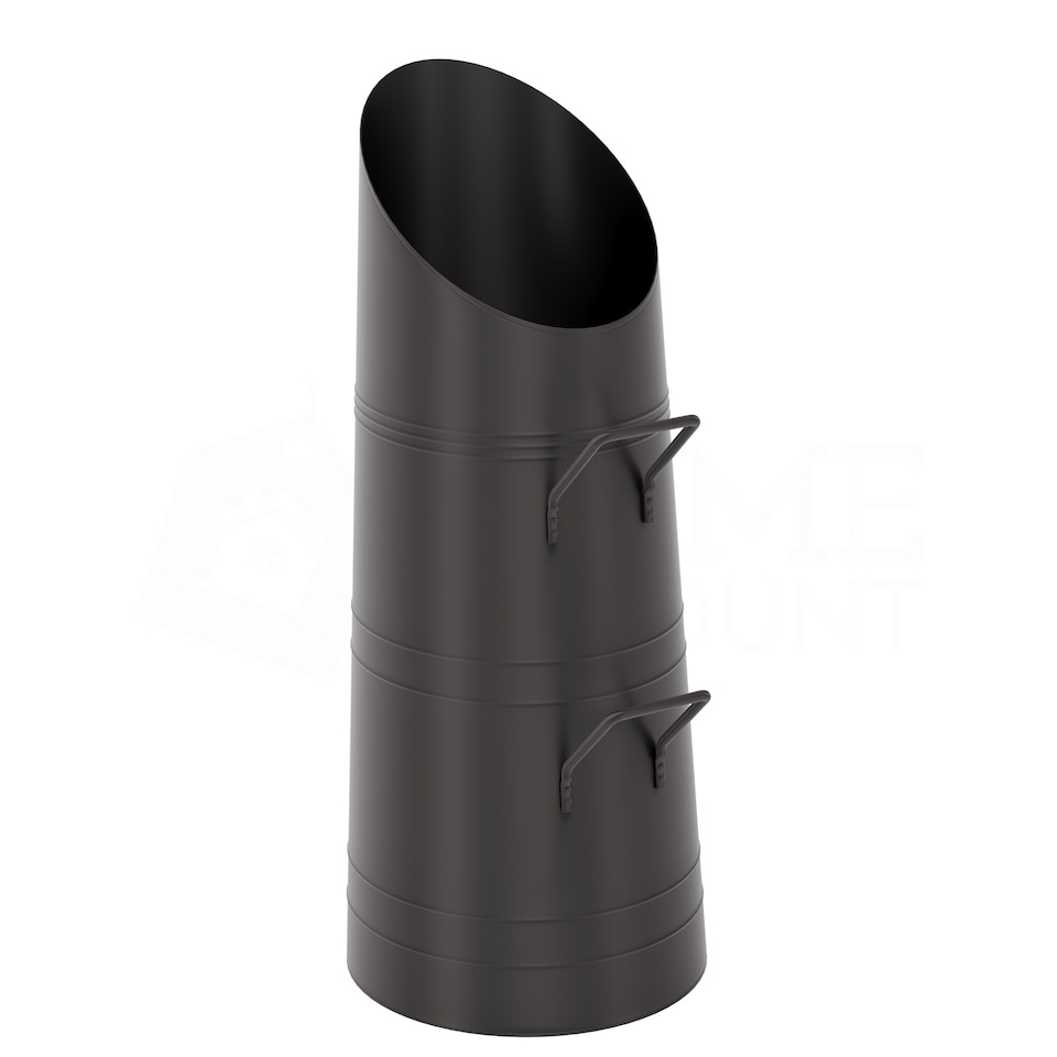 image 1 of Fire Vida Coal Hod Log Fire Storage Fireside Fireplace Accessory, Black