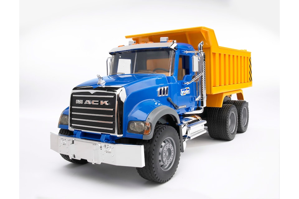 image 1 of Bruder MACK Granite Tip up truck Detailed Vehicle & Playset Model
