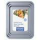 image 1 of Set of 3 (1 x 35, 1 x 31 & 1 x 28cm) Non-Stick Baking Oven Trays