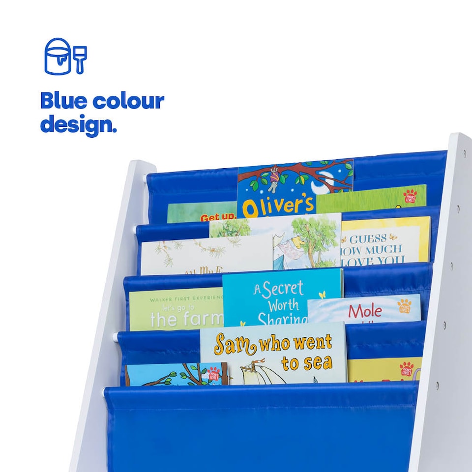 image 1 of Childrens Bookcase  Blue