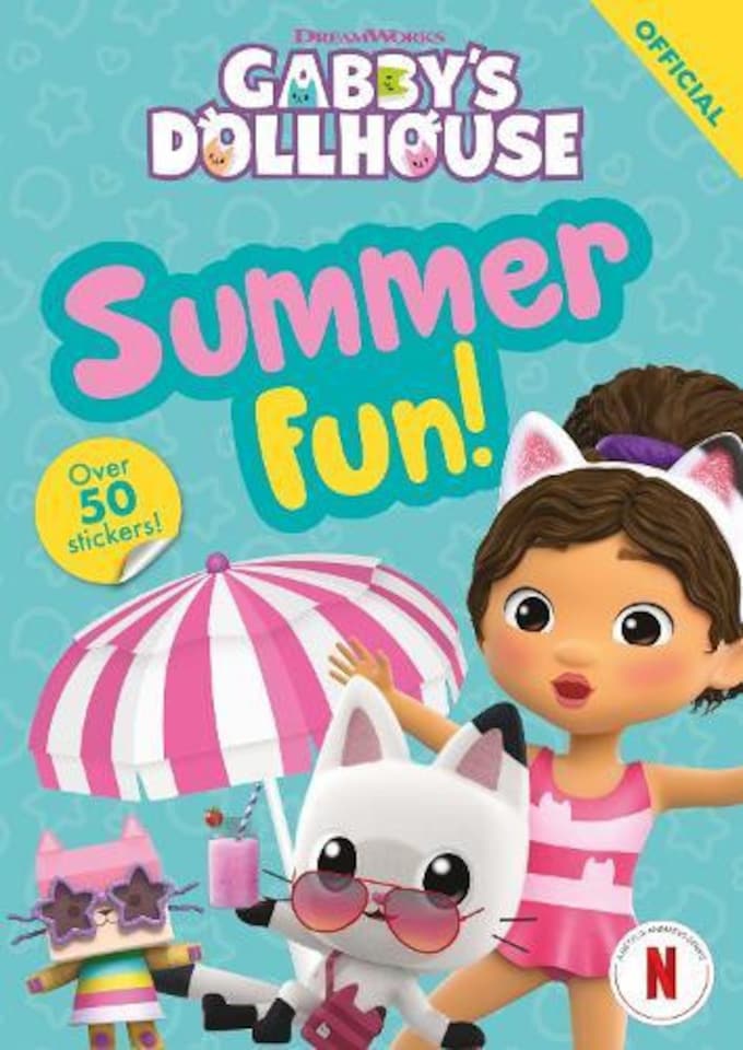 DreamWorks Gabby's Dollhouse: Summer Fun! Paperback Book