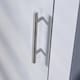 image 7 of Wardrobe 1 Door Hanging Rail Wood Bedroom Furniture Storage Unit | Grey