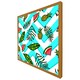 image 4 of Pineapple & watermelon (Picutre Frame) Grey | XL