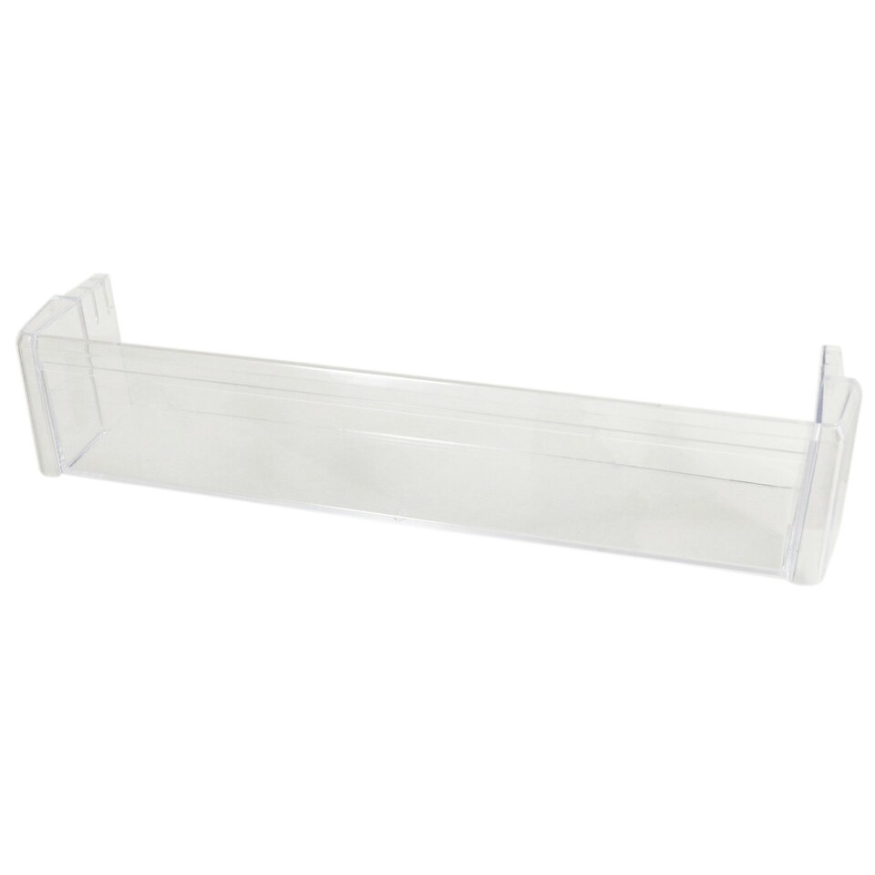 image 1 of SPARES2GO Lower Door Bottle Shelf for Caple RI558 RI737 RIL124 RIL125 RIL179 RIL891 RIL892 RIR179 Fridge Freezer Clear