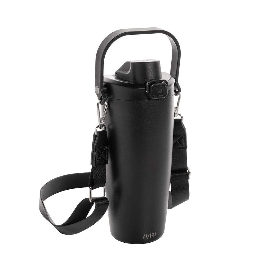 image 1 of Avira Ayala Lockable 600ml Tumbler | Black | Black | One Size | 1