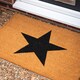 image 7 of Nicola Spring Coir Door Mat - 90 x 60cm - Black Star