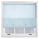 image 3 of FURNISHED Roller Blinds Daylight Round Eyelet Light Filtering Easy Fit Trimmable Window Blind | Blue | Duck Egg Blue | (W) 195cm x (L) 165cm
