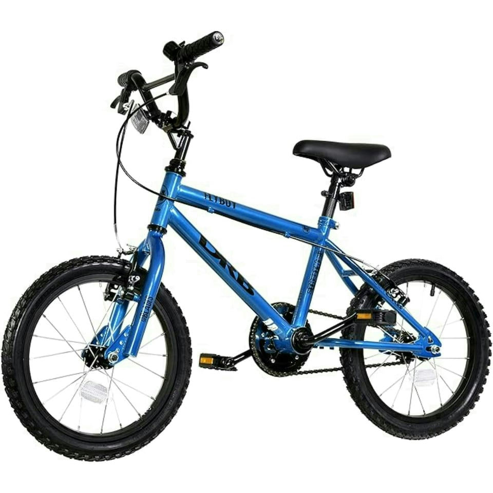 image 1 of Dallingridge Flyboy 16In BMX Style Kids Bike - Gloss Space Blue