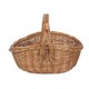 image 2 of Traditional Cookery Wicker Shopper Basket | Brown | Brown | One Size
