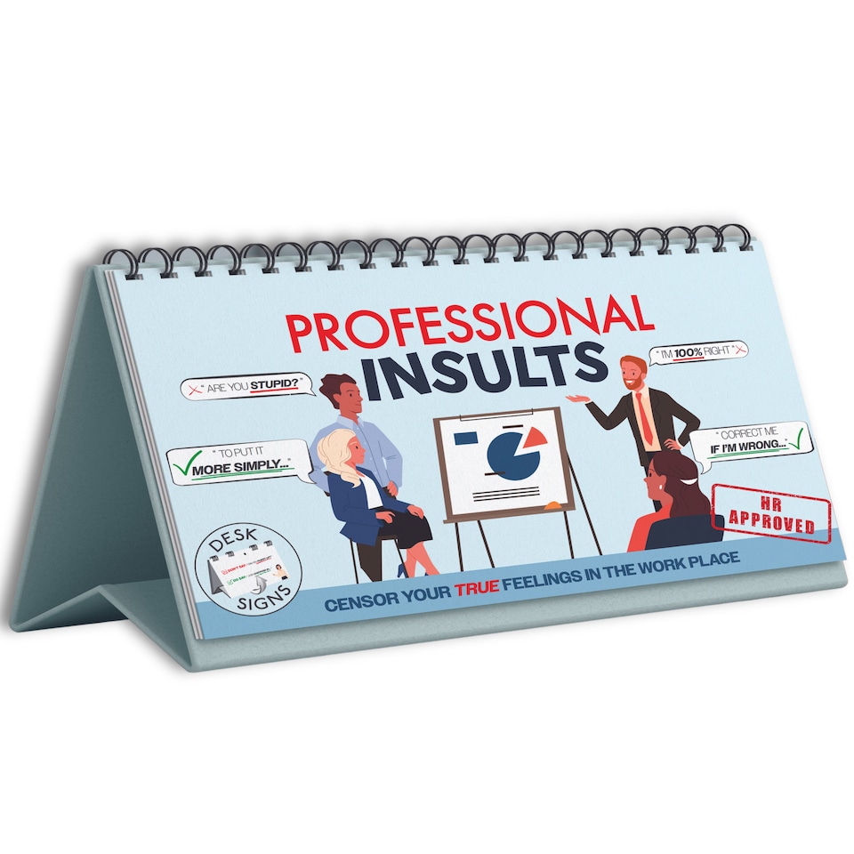 image 1 of Professional Insults Flipbook